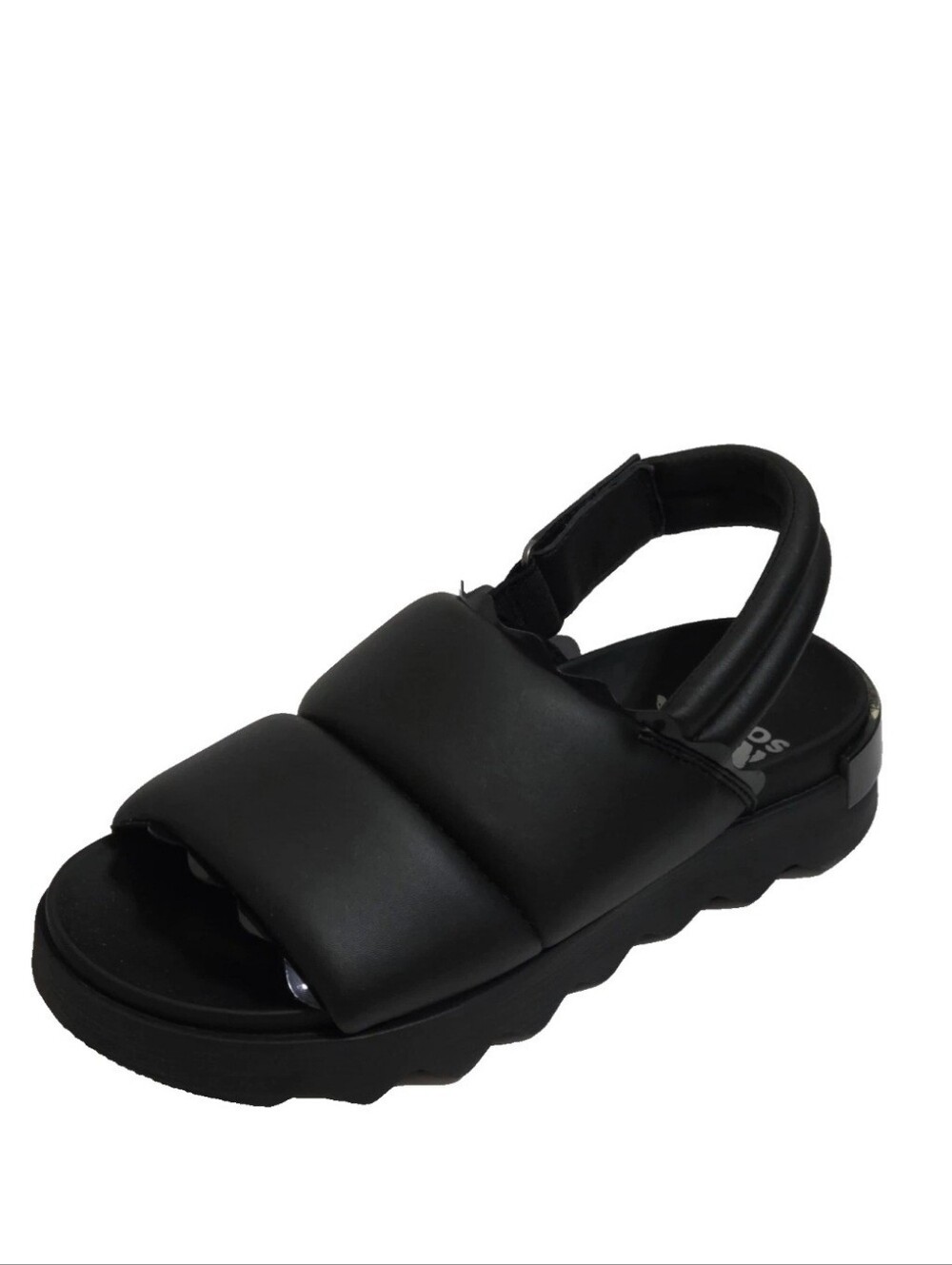 Sorel Viibe Black Slingback Sandal